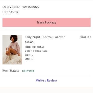 Free People Thermal Shirt